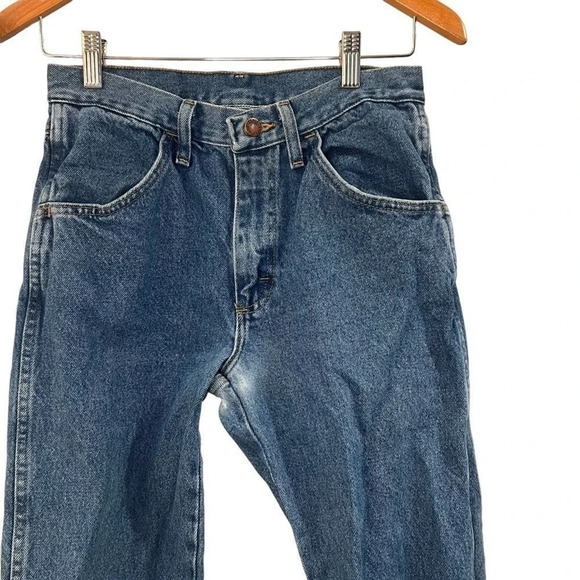 Vintage Men's‎ Straight Leg Jeans Rustler Medium Wash Size 29x30 - Picture 8 of 11